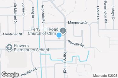 Map image of the property - 3845 Bienville Rd