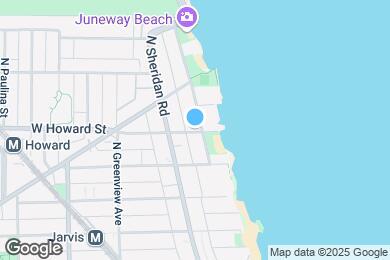 Map image of the property - 1348 W Howard St
