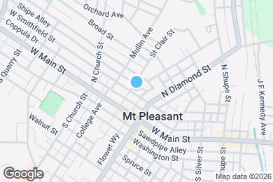 Map image of the property - 520 W Smithfield St