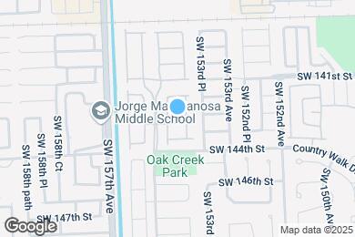 Map image of the property - 15451 SW 143rd St