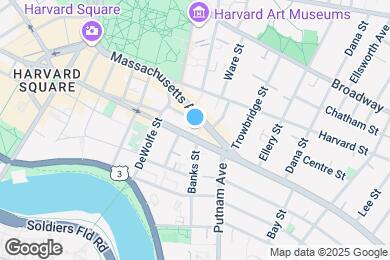 Map image of the property - 15 Mount Auburn St