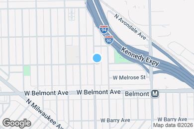 Map image of the property - 3261 N Central Park Ave