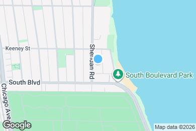 Map image of the property - 551 N Sheridan Rd