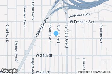Map image of the property - 2120 Aldrich Ave S