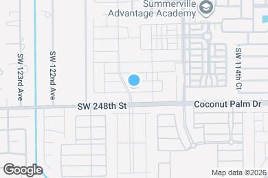 Map image of the property - 11867 SW 247th Ter