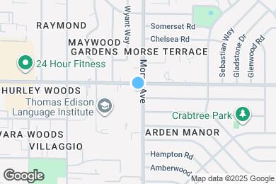 Map image of the property - 1241 Morse Ave