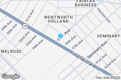 Map image of the property - 1418 55th Ave