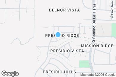 Map image of the property - 6999 S Camino Secreto