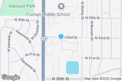 Map image of the property - Village at The Pointe Apartments