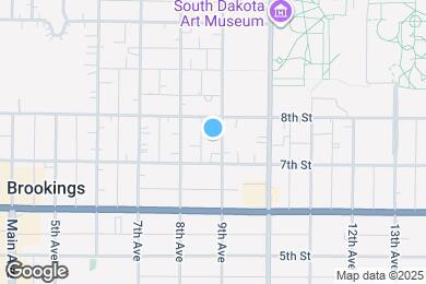 Map image of the property - 715 9th Ave