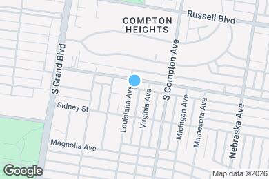 Map image of the property - 2314A Louisiana Ave