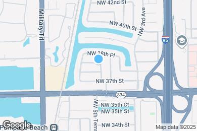 Map image of the property - 600 NW 38th Ct