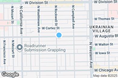 Map image of the property - 2553 W Augusta Blvd