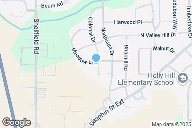 Map image of the property - 400 Colonial Dr