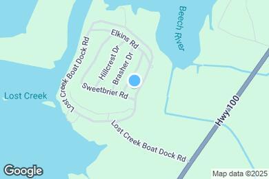 Map image of the property - 1204 Lost Creek Boat Dock Rd