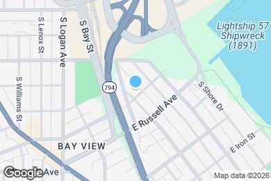 Map image of the property - 2456 S Delaware Ave