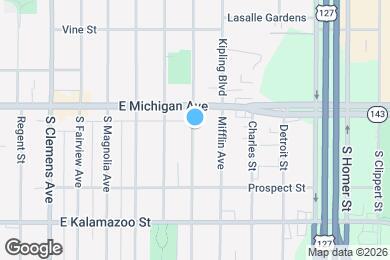 Map image of the property - 123 S Francis Ave