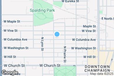 Map image of the property - 410 W Columbia Ave