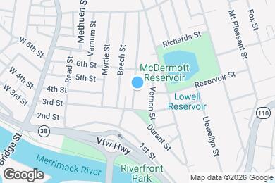 Map image of the property - 27 Fremont St