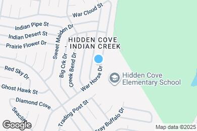 Map image of the property - 4915 War Horse Dr