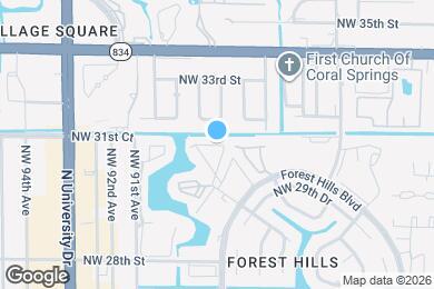 Map image of the property - 8911 NW 28th Dr