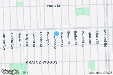 Map image of the property - 18862 Keystone St