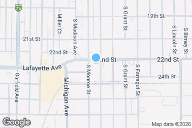 Map image of the property - 1312 22nd St