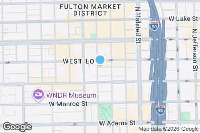 Map image of the property - 931 W Washington Blvd