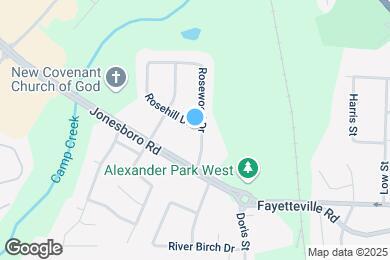 Map image of the property - 510 Rosehill Dr