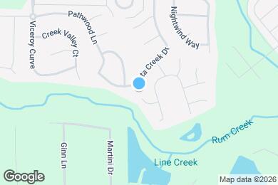 Map image of the property - 1706 Chinaberry Ct