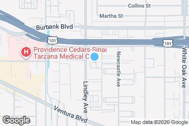 Map image of the property - 5420 Lindley Ave