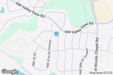 Map image of the property - 905 NW Delwood Dr