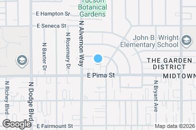 Map image of the property - 1701 N Village Dr