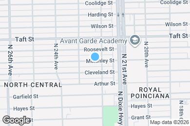 Map image of the property - 2214 McKinley St