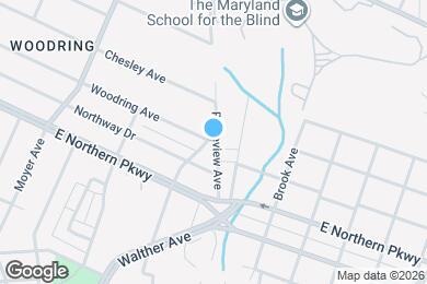 Map image of the property - 6807 Fairdel Ave