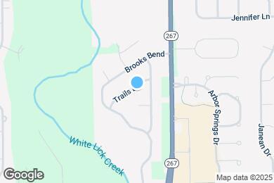 Map image of the property - 127 Trails End