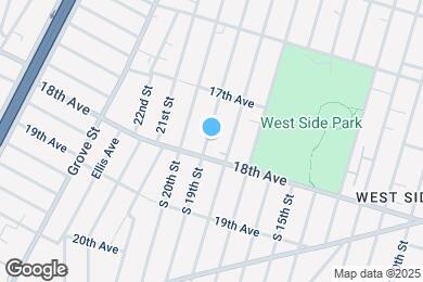 Map image of the property - 654 S 19th St