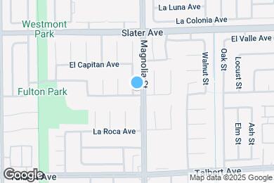 Map image of the property - 17710 Santa Elena St