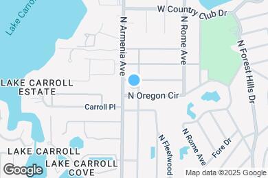 Map image of the property - 10906 N Oakleaf Ave