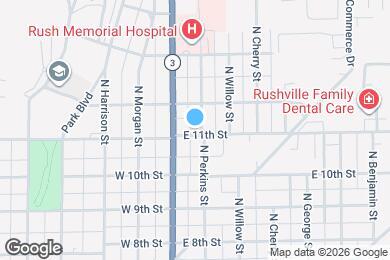 Map image of the property - 120 E 11th St