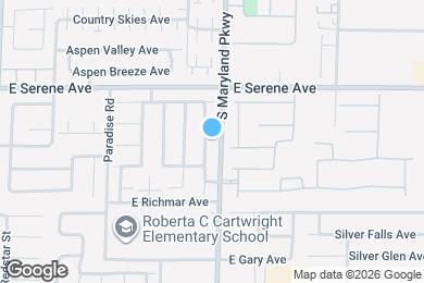 Map image of the property - 9402 Santa Fe Rose Street