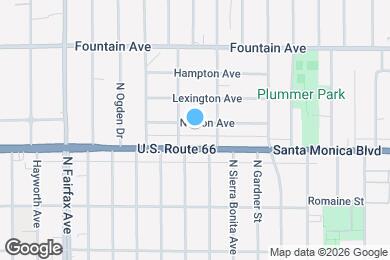 Map image of the property - 7624 Norton Ave