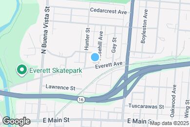 Map image of the property - 302 Everett Ave