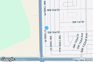 Map image of the property - 137 SW 136th Pl