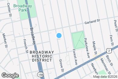 Map image of the property - 97 Grove St