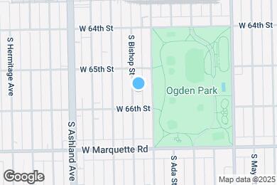 Map image of the property - 6535 S Bishop St