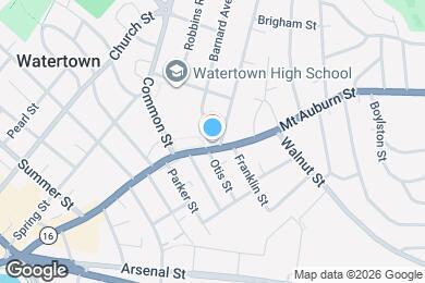 Map image of the property - 190 Mt Auburn St