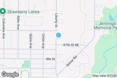 Map image of the property - 6719 47th Ave NE