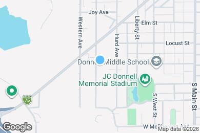 Map image of the property - 1205 Summit St