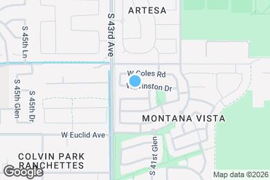 Map image of the property - 4217 W Winston Dr